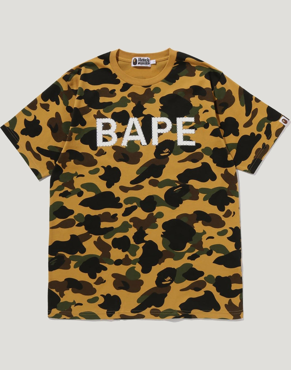 1ST CAMO BAPE RHINESTONE TEE MENS