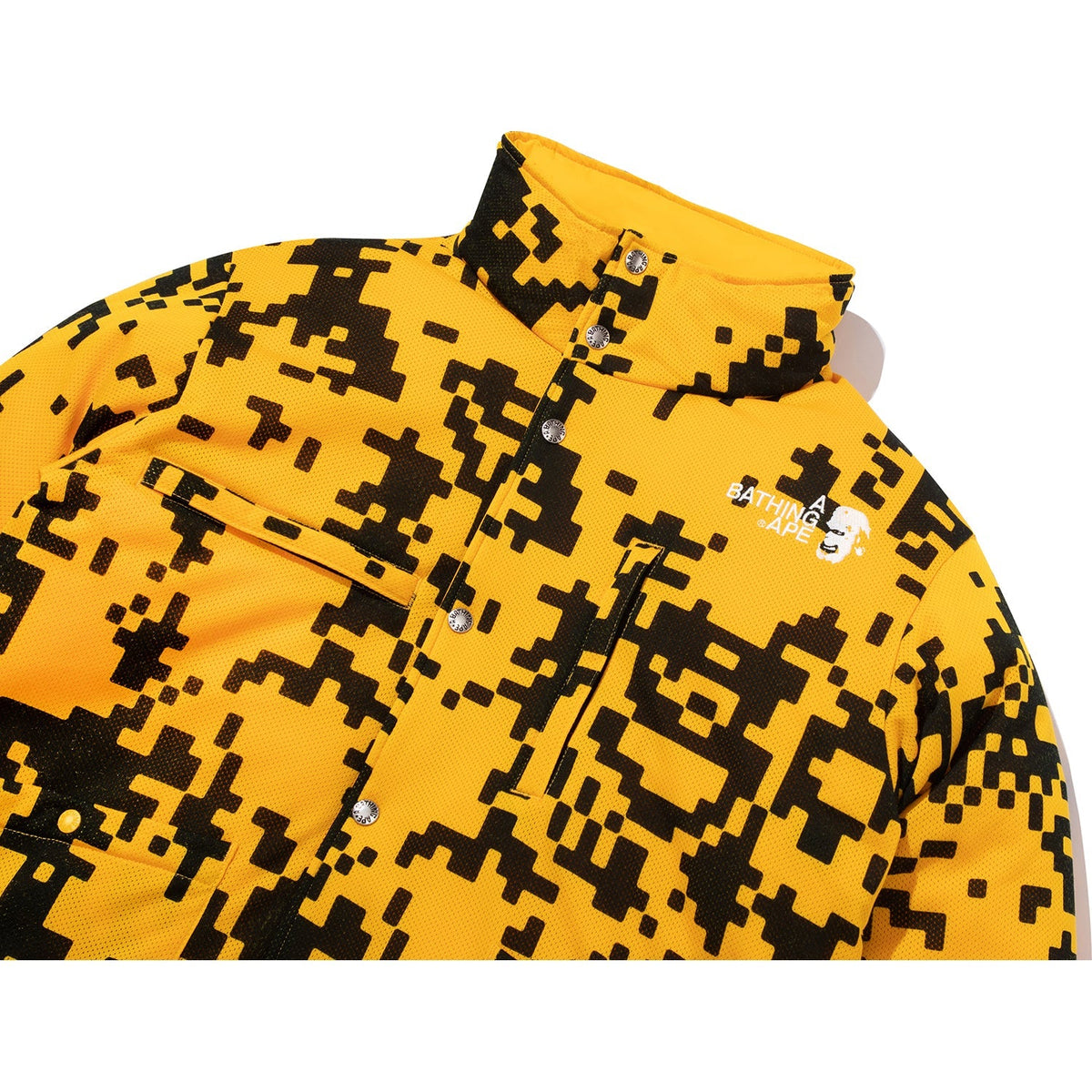 BAPE BY KAZUKI KURAISHI UAP CAMO REVERSIBLE DOWN JACKET MENS