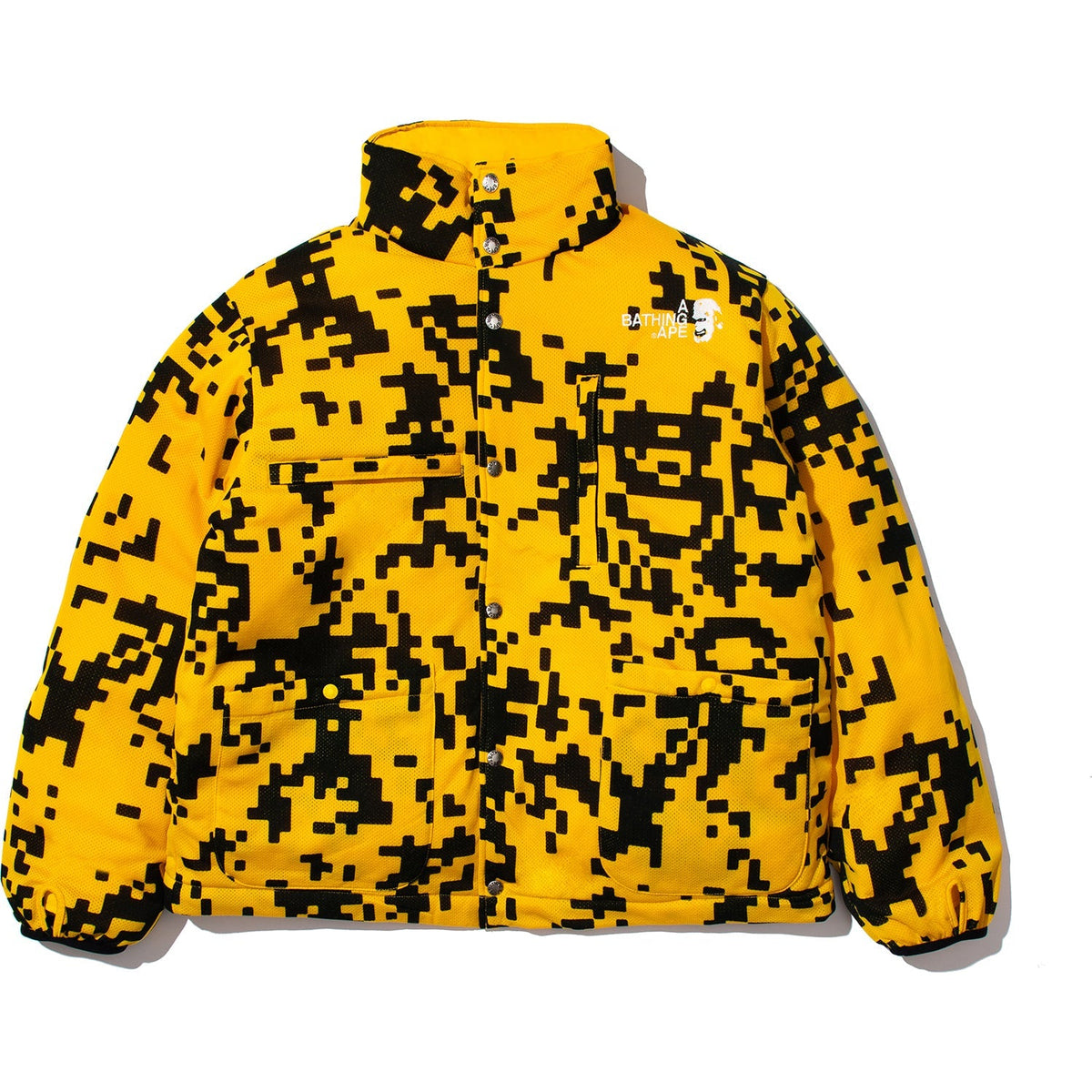 BAPE BY KAZUKI KURAISHI UAP CAMO REVERSIBLE DOWN JACKET MENS