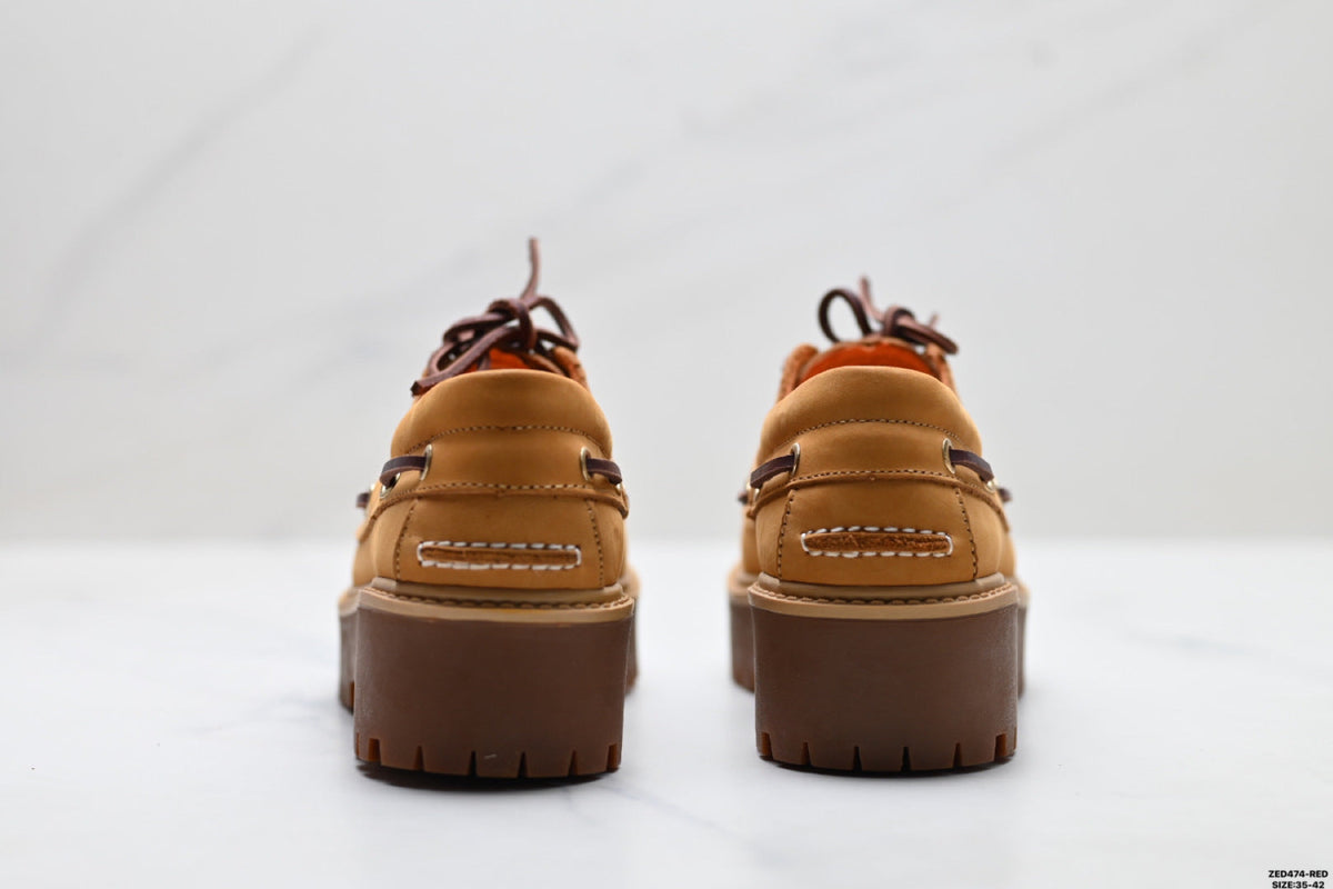 Timberland Wheat Women's Platform Boat Shoe