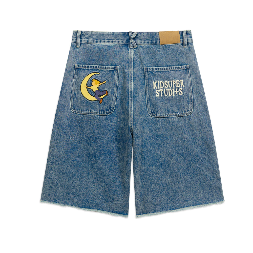 Kidsuper Patches Denim Long Short