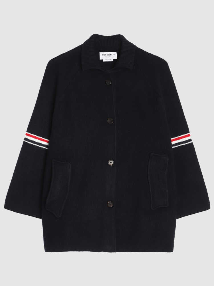 wool knit coat
