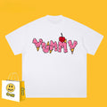 Drew T-shirts Loose Summer Men and Women Pure Cotton Couple