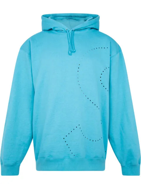 Supreme laser cut 'S' logo hoodie