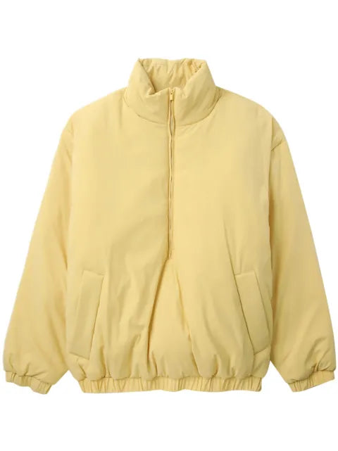 FEAR OF GOD ESSENTIALS logo-patch puffer jacket