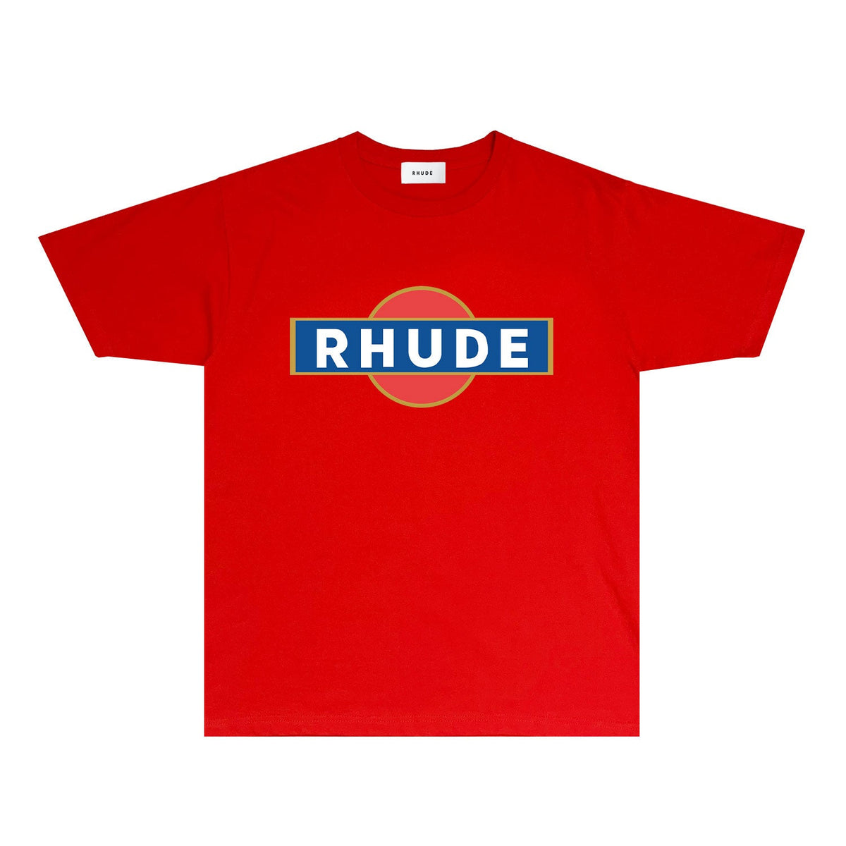 Rhude T-shirts Printed Trendy Pure Cotton