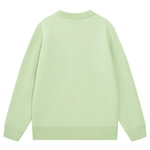 AMIRI PREEMO Logo Knitted Sweater – Green