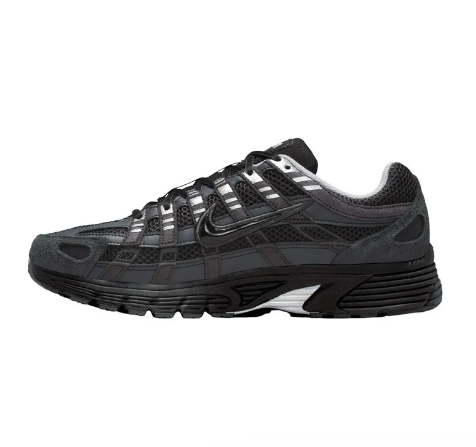 Nike P-6000 Suede 'Anthracite/Black/Chrome/Metallic Silver' Sneakers