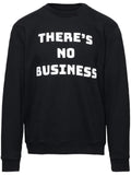 Aztech Mountain No Biz slogan-print sweatshirt