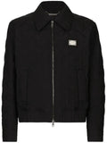 Dolce & Gabbana diamond-quilted bomber jacket