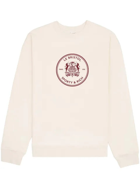 Sporty & Rich Bristol Crest sweatshirt