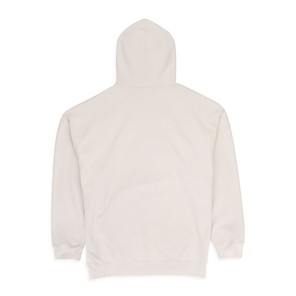 LOGO ALL OVER PRINT BEIGE SWEATSHIRT