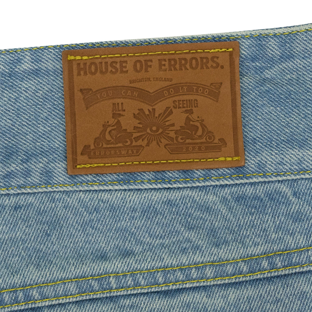 BLUE EYE PAD STRAIGHT-FIT JEANS