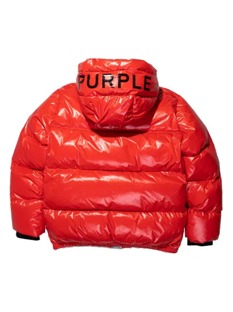 Purple Brand Puffer Jacket 'Red' "Red"
