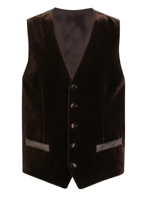 Dolce & Gabbana velvet waistcoat