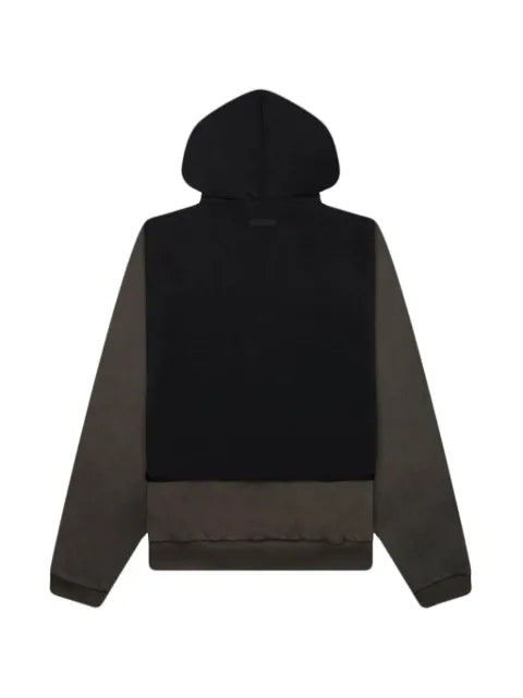 FEAR OF GOD ESSENTIALS hooded colour-block shirt