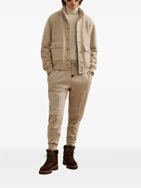 Ralph Lauren Purple Label fleece pocket cardigan