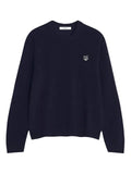 Maison Kitsuné Fox-head wool sweater