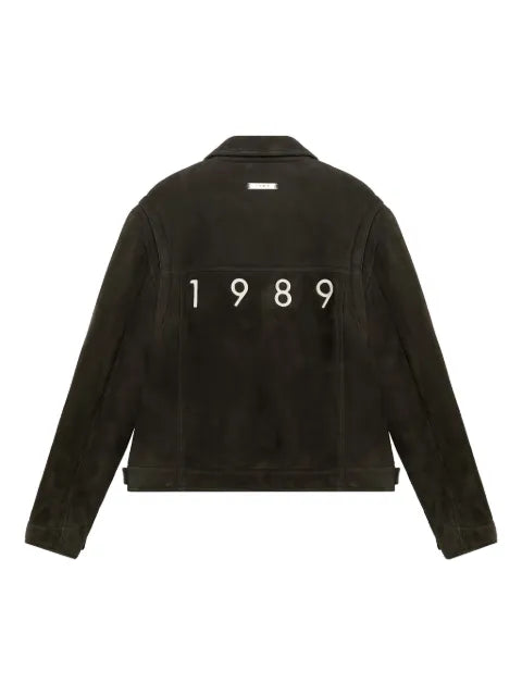 1989 STUDIO zip-up leather jacket