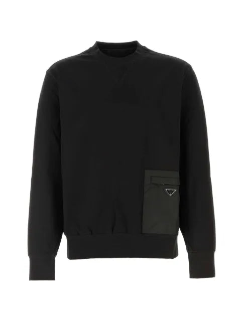 Prada technical fabric sweatshirt