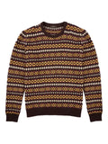 slowear jacquard wool jumper