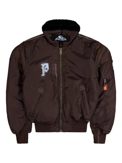 PROTOTYPES sprayed goat bomber jacket