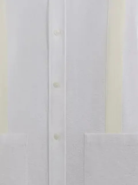 KITH seersucker boxy collared shirt jacket