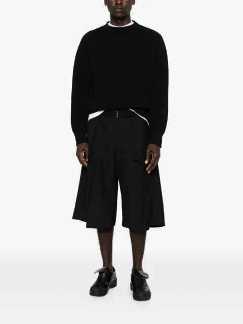 sacai crew-neck sweatshirt
