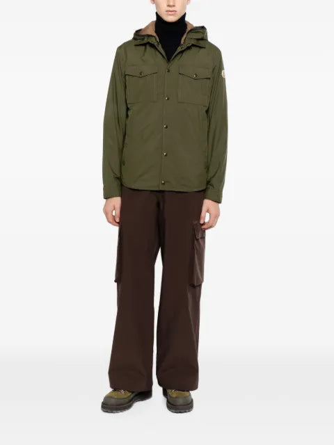 Moncler logo-embroidered jacket