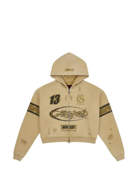 GODSPEED zip hooded sweatshirt