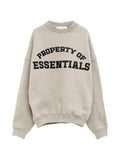 FEAR OF GOD ESSENTIALS print crewneck sweatshirt