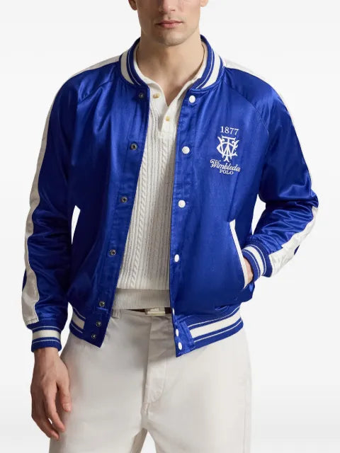Polo Ralph Lauren Wimbledon embroidered satin jacket