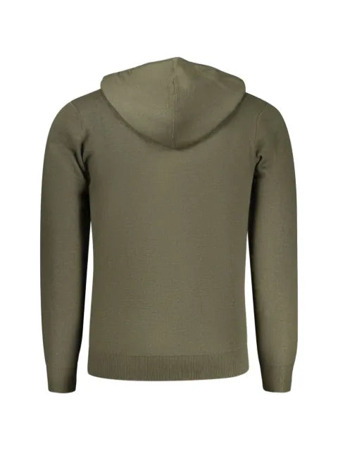 NORWAY 1963 zip-up knitted hoodie