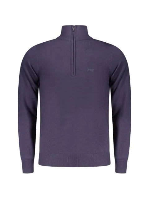 RIFLE half-zip wool sweater