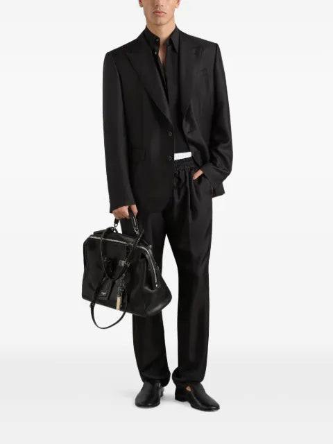 Dolce & Gabbana Sicilia light single-breasted silk twill jacket