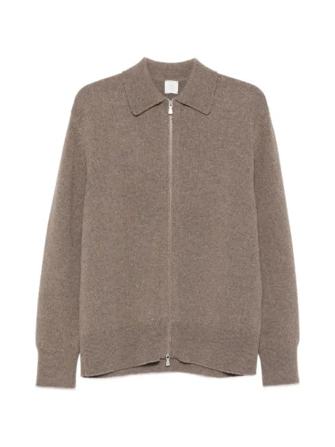 Eleventy long-sleeve zip-fastening cardigan