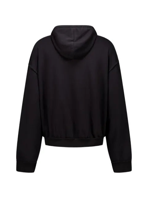 Natasha Zinko rhinestone-embellished zip-up hoodie