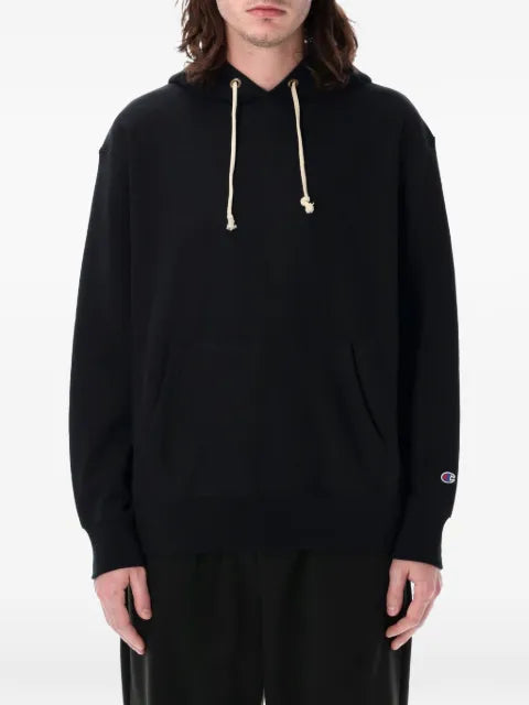 Champion logo-patch drawstring hoodie