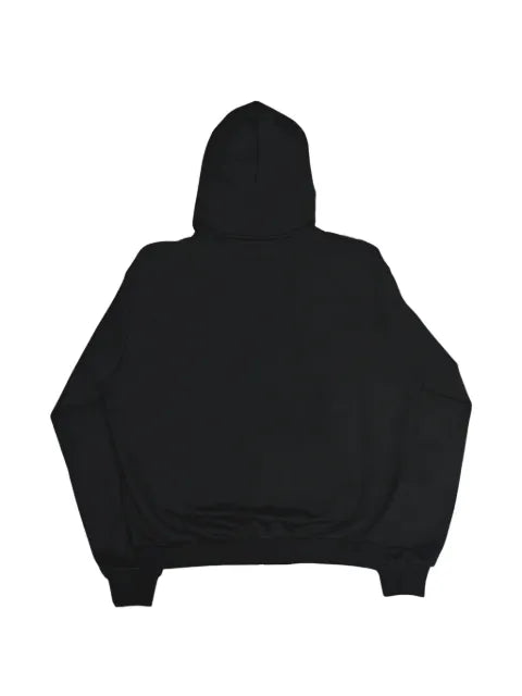 Bottega Desires logo-patch full-zip hoodie