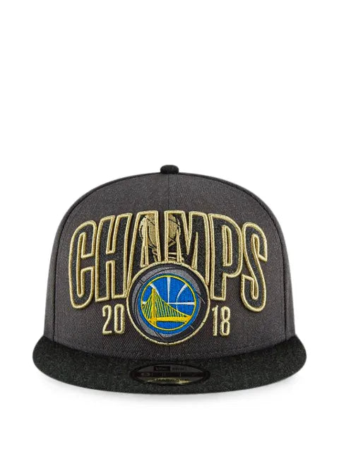 NEW ERA CAP 9FIFTY Golden State Warriors 2018 Finals Locker Room baseball cap
