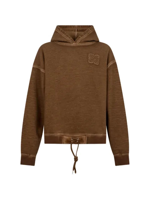 DSQUARED2 D2 Upside Down relax-fit hoodie