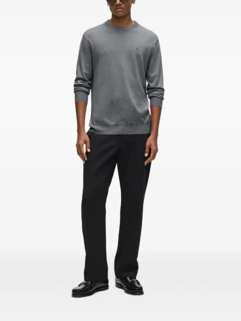 Karl Lagerfeld merino wool crew-neck sweater