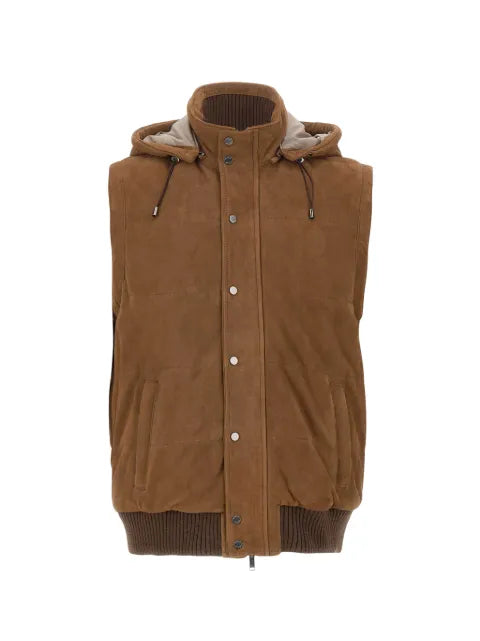 VOLFAGLI Campidoglio suede gilet