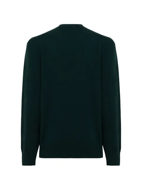 Laneus crew-neck knitted sweater