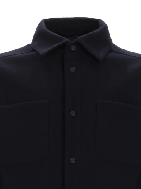 Herno button-fastening chest-pockets shirt jacket