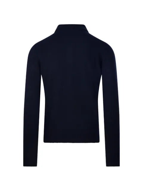 Roberto Collina long-sleeve polo-collar sweater