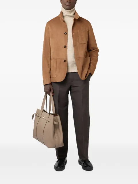 Tod's Castello jacket in Pashmy-suede