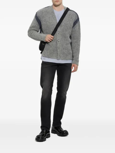 Diesel K-Remo brushed-knit cardigan