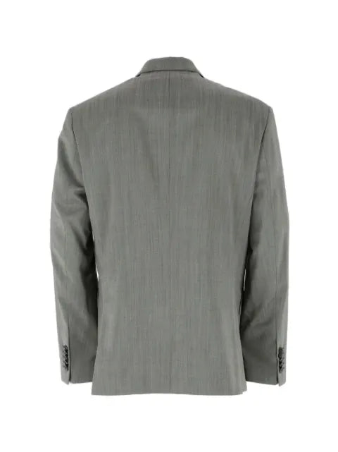 HUGO double-breasted peak-lapel jacket