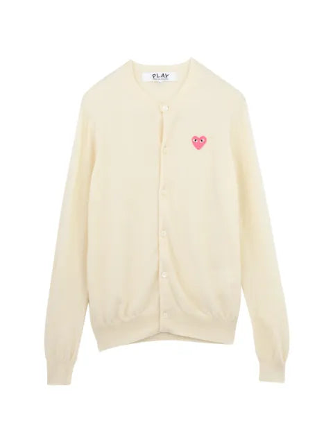 Comme Des Garçons Play logo-embroidered cardigan